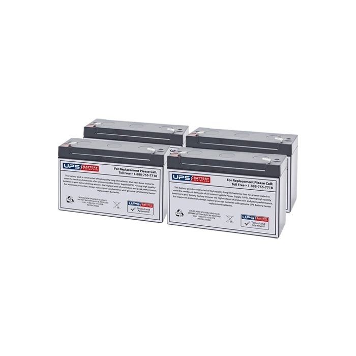 Eaton PowerRite Max 1000VA Compatible Replacement Battery Set