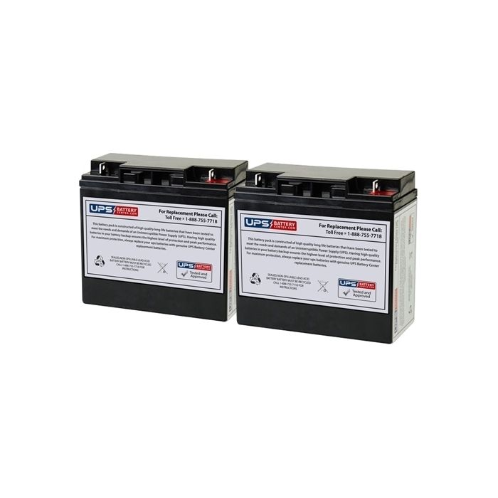Eaton Powerware NetUPS SE 1500 Compatible Replacement Battery Set