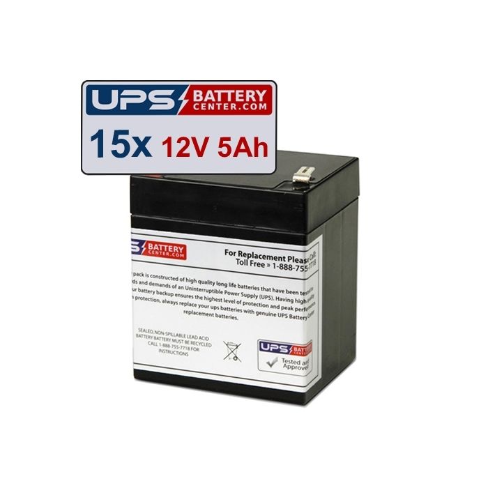 Eaton PW9135G5000-XL3UHW Compatible Replacement Battery Set