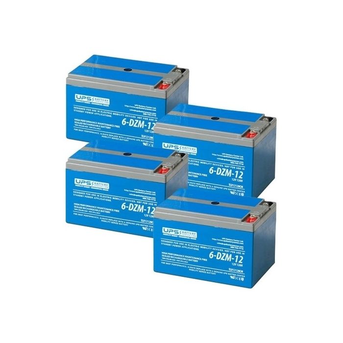 Ecolo Breeze 48V 12Ah Battery Set