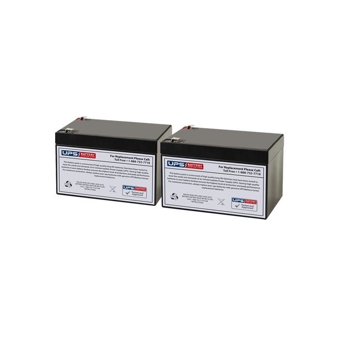 Emerson 800 Compatible Battery Set