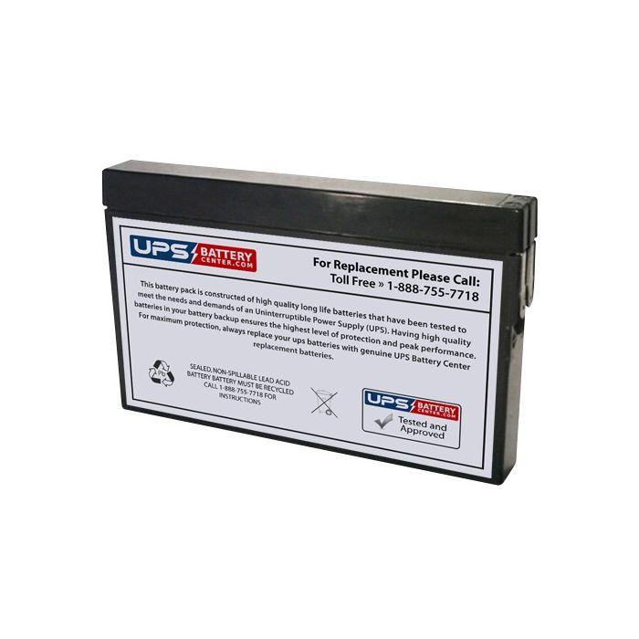 Enerwatt 12V 2Ah WP2-12 Battery with Tab Terminals