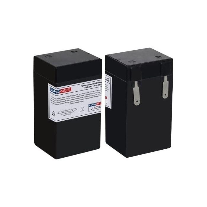 Enerwatt WP2.3-6 6V 2.3Ah Replacement Battery with Tab Terminals