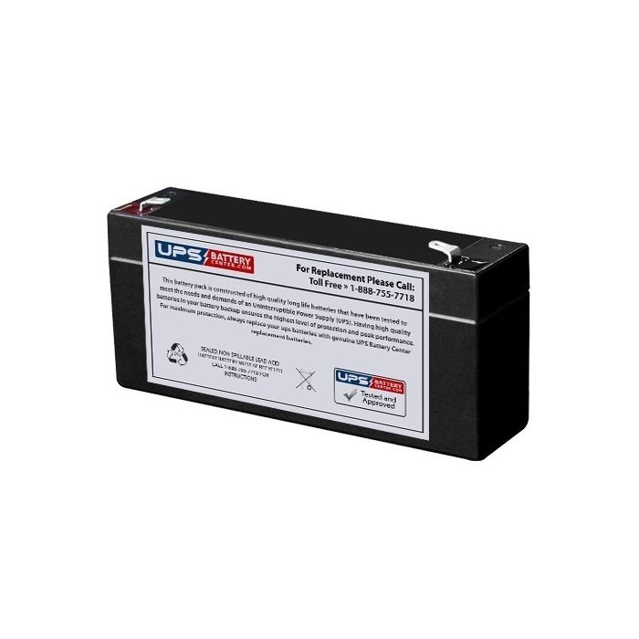 Europower EP 3-6 6V 3Ah Compatible Battery 
