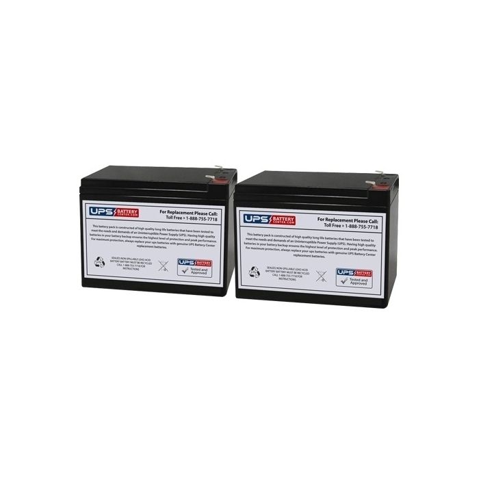 eZip E-450 Scooter 24V 10Ah Battery Set