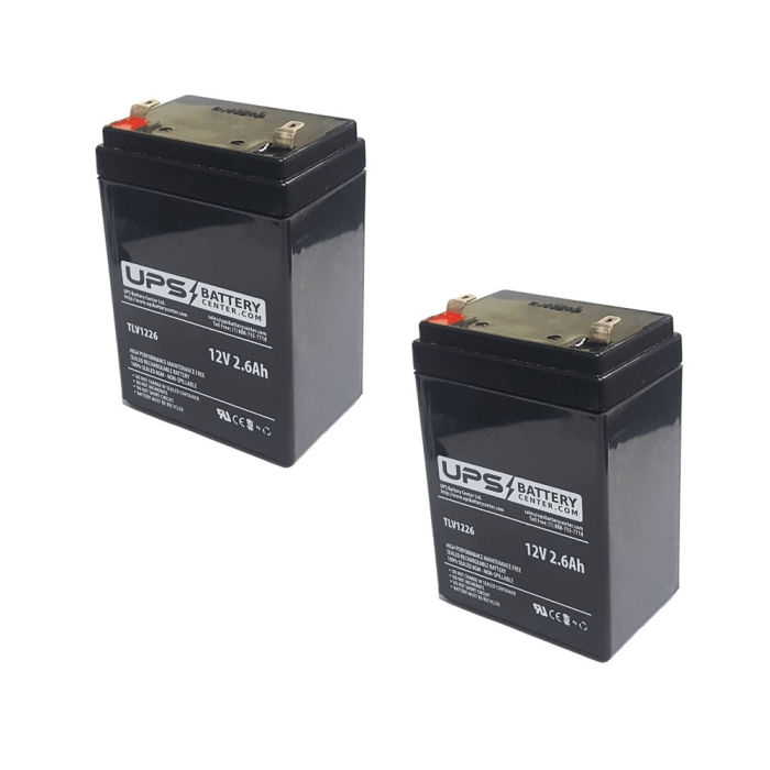 Galaxy Audio TQ8 Traveler Quest Portable Speaker Replacement Battery Set