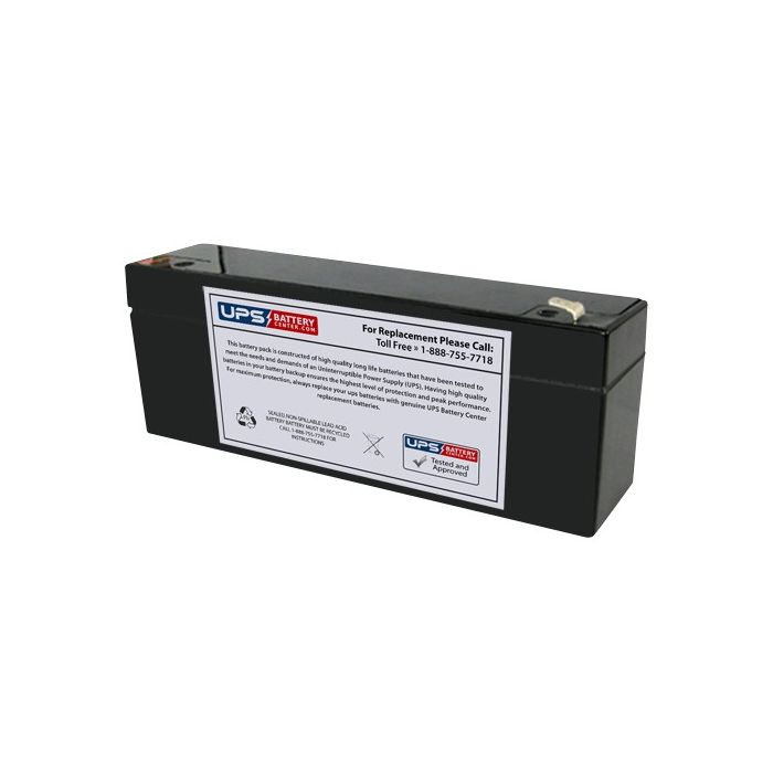 Gaston 12V 2.9Ah GT12-2.9 Battery with F1 Terminals