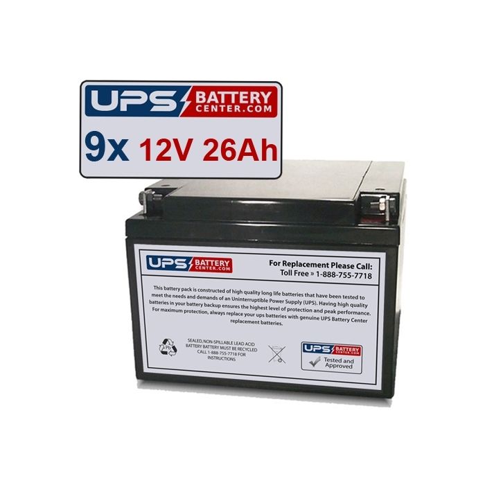 GE Medical Systems AMX-IV Plus Compatible Battery Set