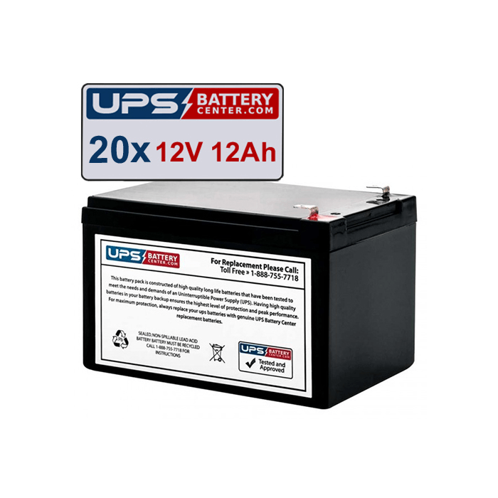 General Electric Digital Energy 10kVA LP 10-11U Compatible Replacement Battery Set