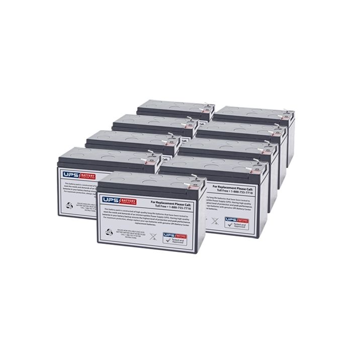 General Electric Digital Energy NetPro 3000VA NP3000 Compatible Replacement Battery Set