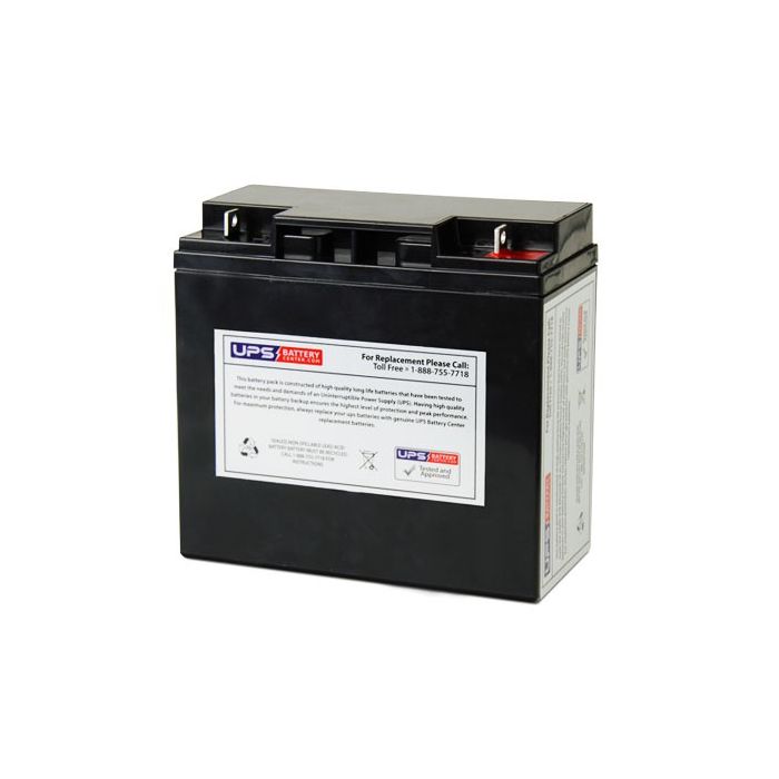 GS Portalac 12V 18Ah PXL12180 Battery with F3 - Nut & Bolt Terminals