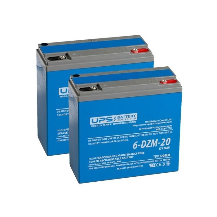UT13122 - Homelite Lawn Mower 12V 20Ah M5 Insert Terminals Battery Set
