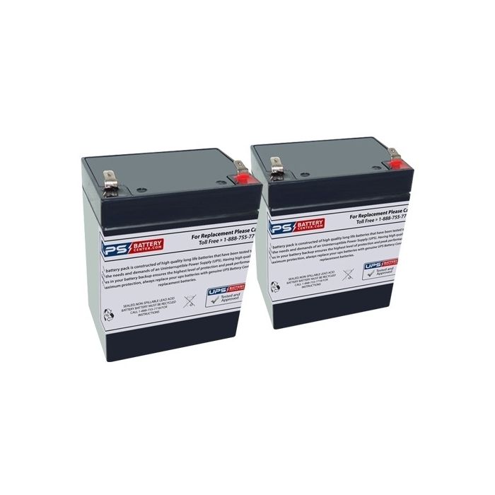Hoyer Ascend Stand-Up Lift Replacement Battery Set