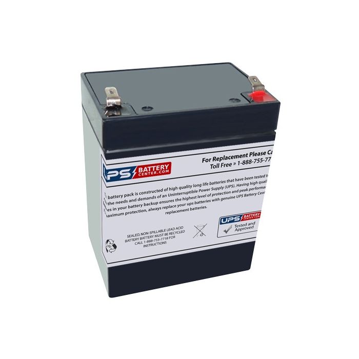 IBT BT2.9-12PSG 12V 2.9Ah Battery with F1 Terminals - Right Side (+)
