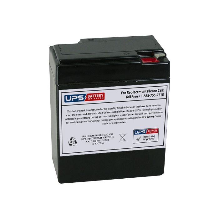 IBT BT7-6A 6V 8.5Ah Battery with F1 Terminals