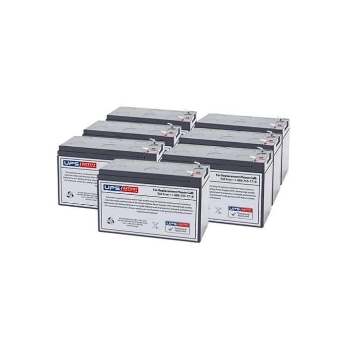 IntelliPower 2000VA 1400W FA00290 Compatible Replacement Battery Set