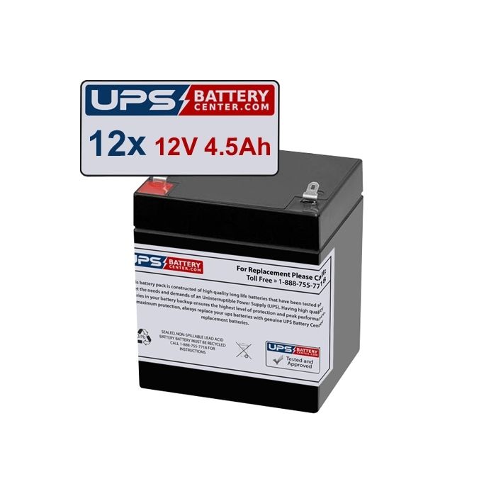 IntelliPower 350VA 250W FA00027 Compatible Replacement Battery Set