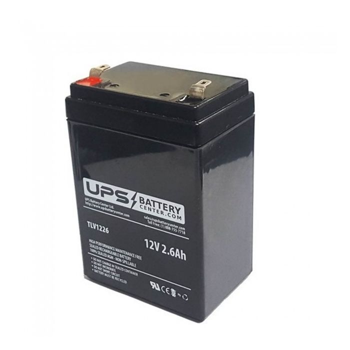 Dahua DHB1228 12V 2.8Ah F1 Replacement Battery(NT12-2.6)