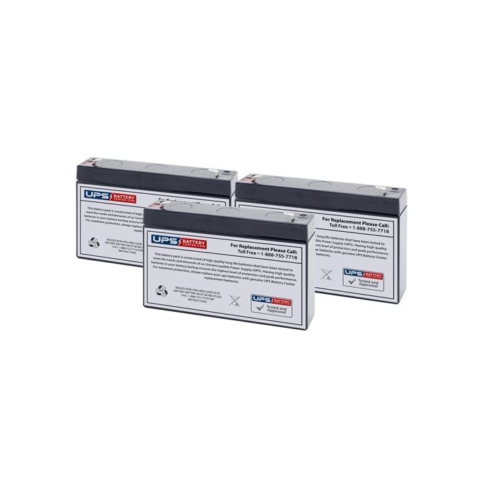 Juice Goose KIN Series 1000VA KIN-1000 Compatible Battery Set
