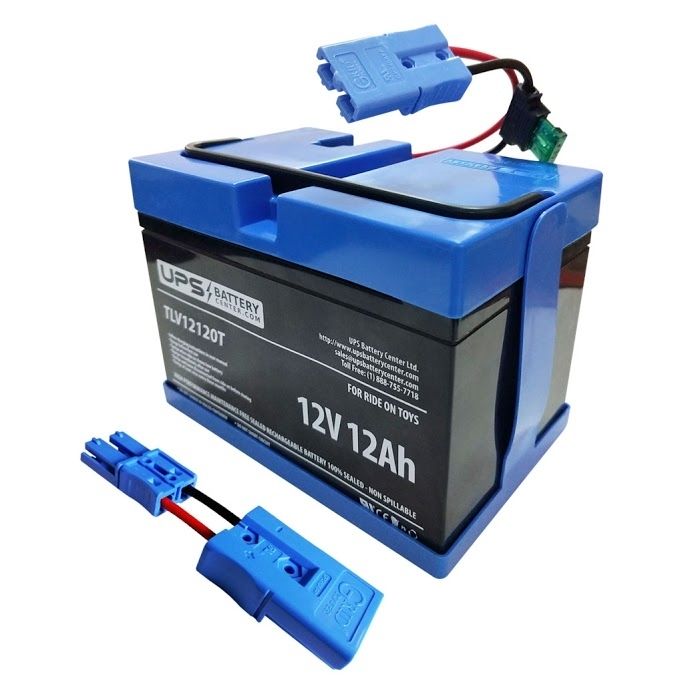 Battery for Kid Trax 12V Ford Bronco Gray
