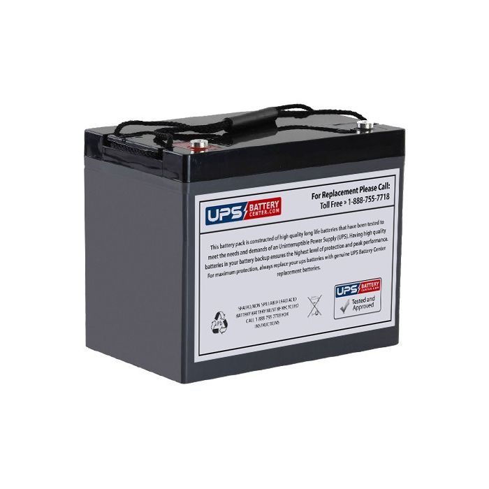LCB SP90-12 12V 90Ah Battery with M6 Insert Terminals