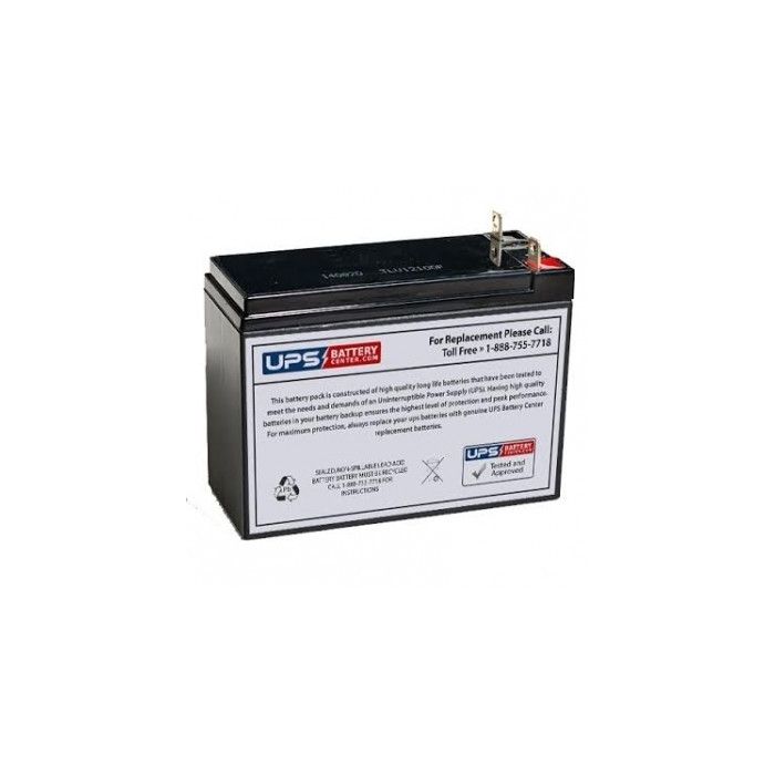 LongWay 12V 10Ah 6FM10NB Battery with Nut & Bolt Terminals