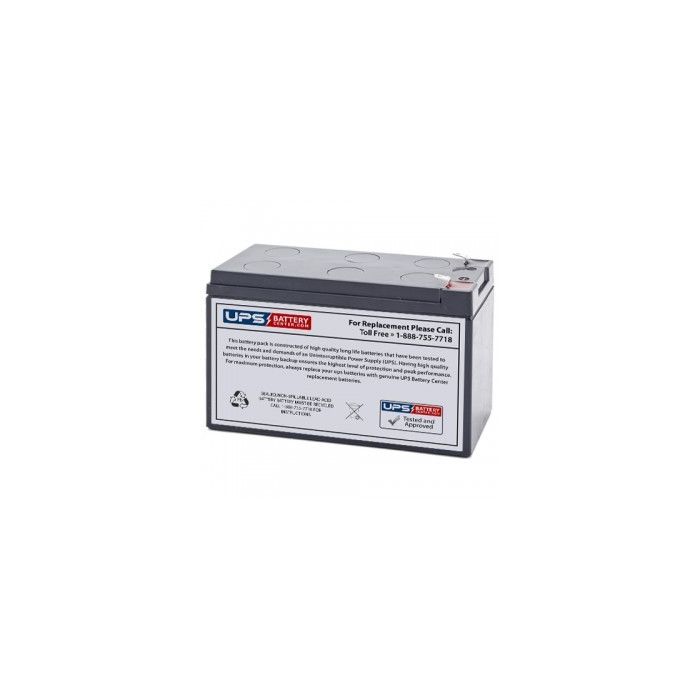 LongWay 12V 9Ah 6FM9 Battery with F1 Terminals