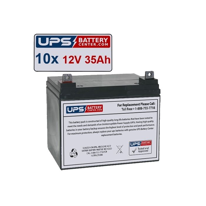 Lorad Medical Systems RT125 Replacement Batteries