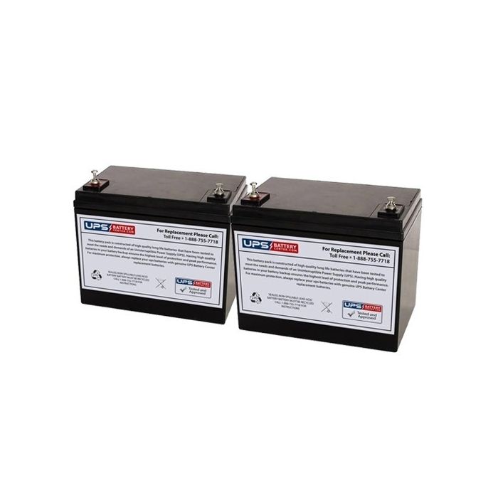 Merits Health Pioneer 9 S331 24V 75Ah Battery Set