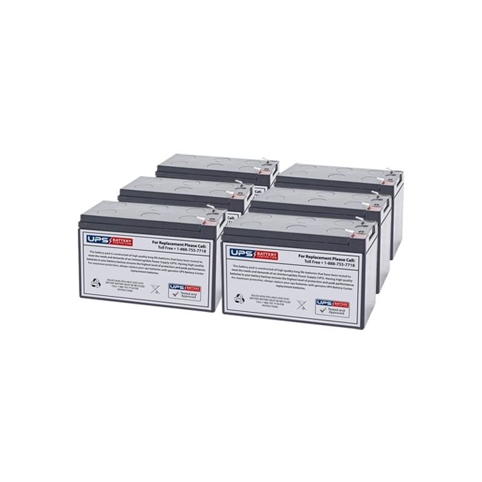 Middle Atlantic Premium Online Series UPS 3000VA UPS-OL3000R Compatible Replacement Battery Set