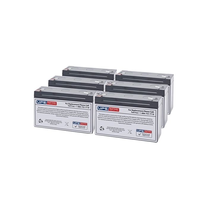 Minuteman A 2000 Compatible Replacement Battery Set
