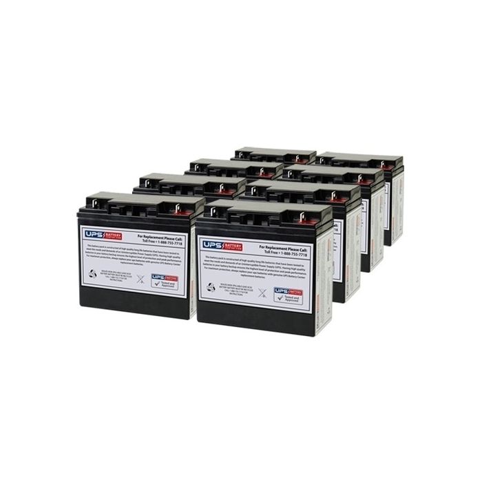 Minuteman BP48V34 Compatible Replacement Battery Set