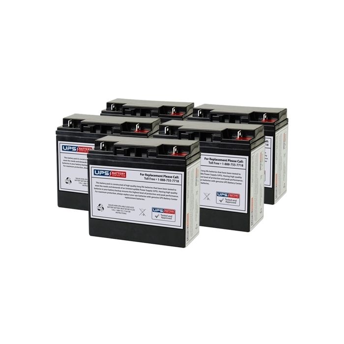 Minuteman BP60V17 Compatible Replacement Battery Set