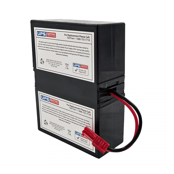 Minuteman Entrust-LCD 1500VA ETR1500LCD Compatible Battery Pack