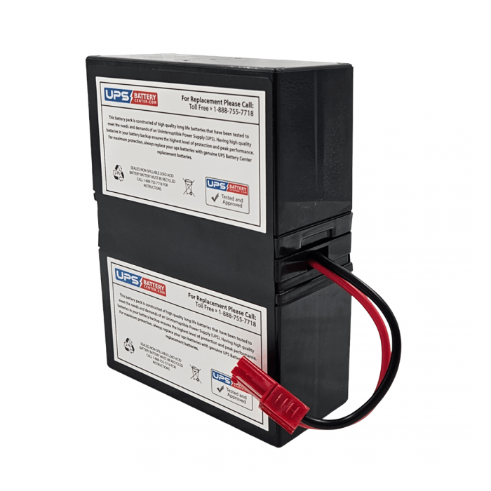 Minuteman Entrust-LCD 1000VA ETR1000LGU Compatible Battery Pack