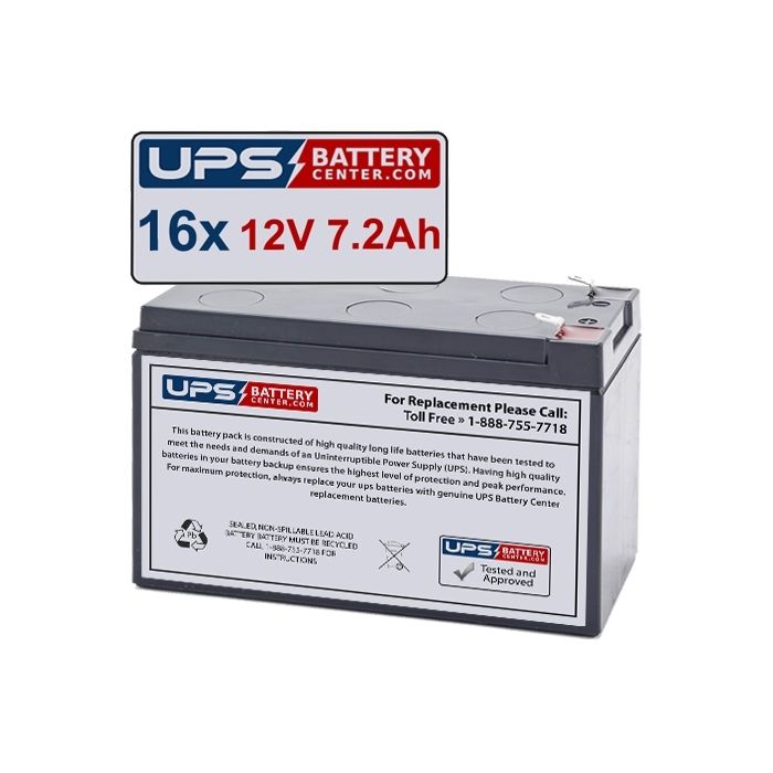 Minuteman MCP BP3 Compatible Replacement Battery Set