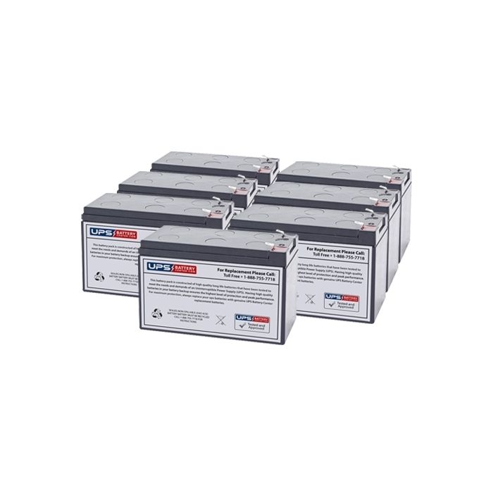 Minuteman MM2000 CP 2 Compatible Replacement Battery Set