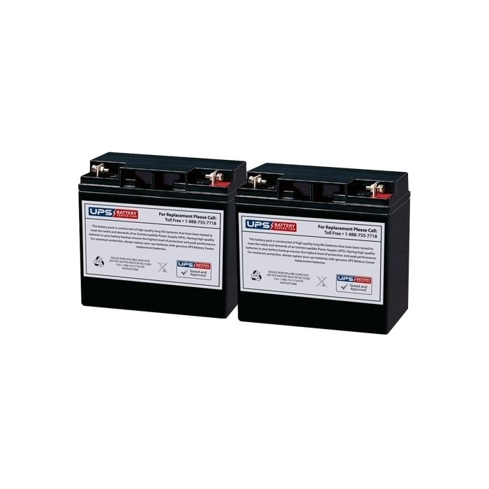 Mongoose Fusion Scooter 24V 22Ah Battery Set