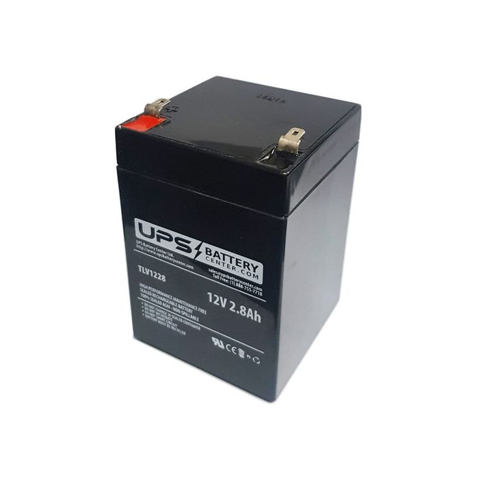 Nair NR12-2.8 12V 2.8Ah Battery with F1 Terminals