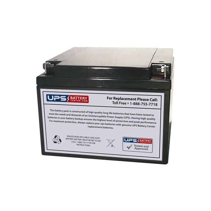 Ostar Power 12V 28Ah OP12280 Battery with F3 Terminals