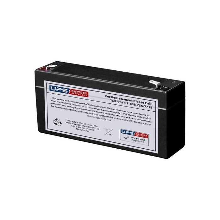 RIMA 6V 3.5Ah UN3.5-6 Battery with F1 Terminals