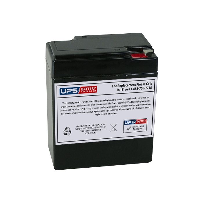TLV685 - 6V 8.5Ah Sealed Lead Acid Battery with F1 Terminals