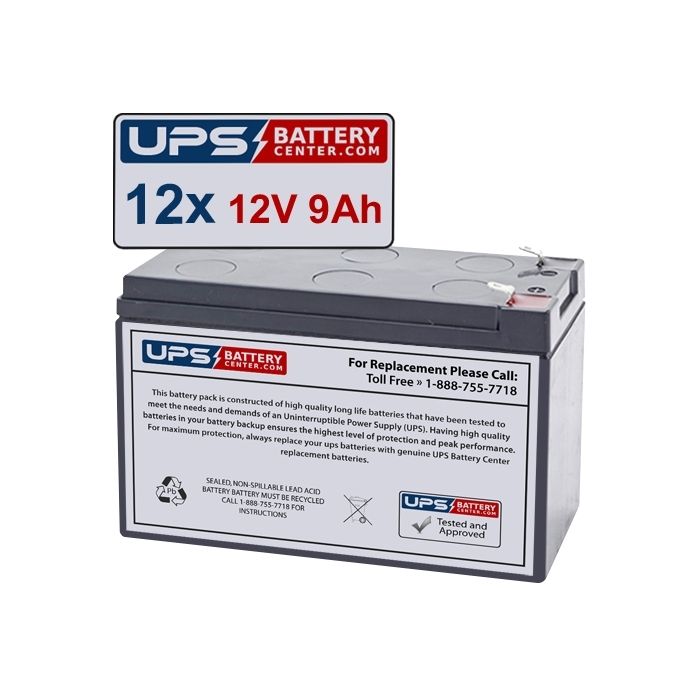 Tripp Lite BP72VRM2U Compatible Battery Set