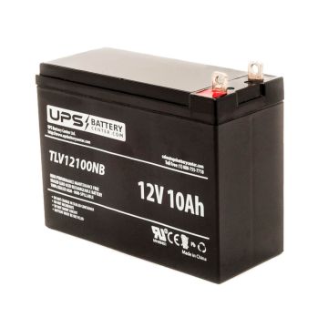 12V 10Ah Sealed Lead Acid Battery Nut and Bolt Terminals
