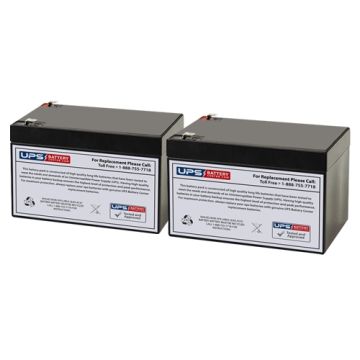 Altronix MAXIM55E 12V 12Ah Batteries