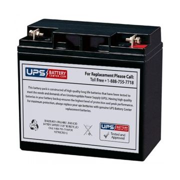 Motoma MS12V17 12V 17Ah F13 Battery