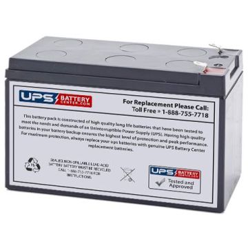 GE Security Caddx/NetworX NX-8 12V 7.2Ah Battery