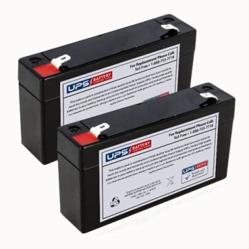 Air Shields Medical Oxycare Oxygen Monitor Medical Batteries - Set of 2