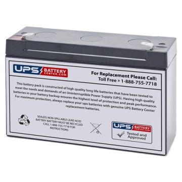 Dahua DHB6140 6V 14Ah Battery