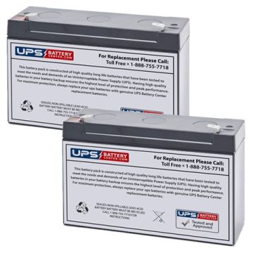 Datex-Ohmeda Modulus 2 Plus Batteries - Set of 2